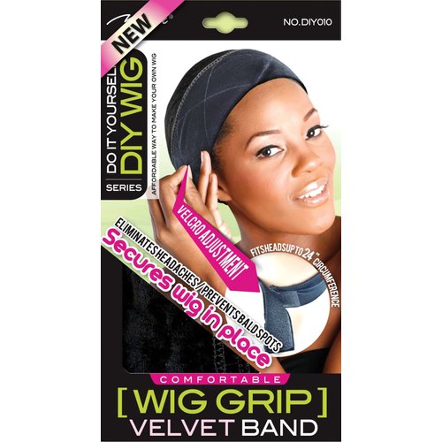 Magic Collection Comfortable Wig Grip Velvet Band Fits Heads Up To 24'' Circumference