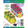 Owl Stickers Foam Crafts For Kids Magnet Kits for Kids Fall Crafts for Kids Preschool Crafts Kid Magnets Toddler Craft Kit Magnet Kids Owl Decal Party Crafts for Kids Childrens Magnets (12 Pack)