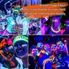 MeiduGaga Neon Face Paint Sticks Glow Face Body Paint Safety Face Paint Crayons Easy to Clean for Makeup Parties Sport Events Birthday Festivals Cosplay (Glow in the Dark)