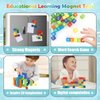 BananMelonBM 100 PCS Magnetic Blocks, Magnetic Building Blocks for Toddlers Age 3-5, Magnetic Blocks for Kids Ages 4-8,Magnetic Cubes, Preschool Educational Sensory Magnet Toys for Boys and Girls