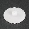 uxcell 10pcs Plastic Gears 48 Teeth Model 48102B Reduction Gear Plastic Worm Gears for RC Car Robot Motor