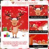 Pin Deer Game - 24-Player Holiday Party Games for Kids & Family, Pin The Nose on The Reindeer, Christmas Party Favors & Activities