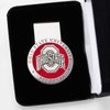 Heritage Pewter Ohio State Money Clip | Durable Money Holder | Intricately Crafted Metal Pewter Alma Mater Inlay