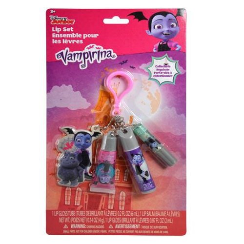 Vampirina Lip Gloss Keychain on Card