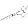 Professional Hair Cutting Scissors 6" with Extremely Sharp Convex Blade,Haircut Scissors,Premium Cobalt Alloy Stainless for Hair Shears,Ergonomic Design Barber Scissors For Salon and Home