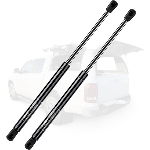 Vepagoo C1606874 C1609450 17in Gas Strut 40LBS/178N Gas Shock Lift Support for Leer Truck Cap, are Canopy Top, Camper Shell Struts Window, Pickup Cab Canopy Door, Set of 2