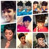 HOTKIS Short Curly Pixie Cut Wig Human Hair for Black Women Short Human Hair Pixie Cut Glueless Wig Short Wigs Natural Curly