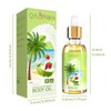Quapkatt Coconut and Strawberry Body Oil Strawberry Coconut Body Oil - Super Antioxidant Blend with Vitamin E, Jojoba Oil, and Argan Oil for Radiant, Nourished Skin