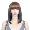 ISIS Human Hair Blend Wig Brown Sugar BS136 (1B)