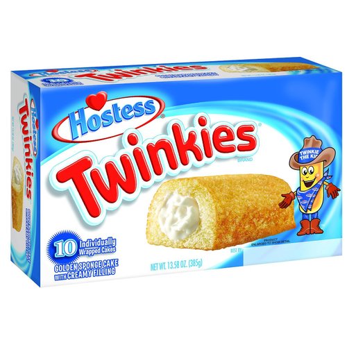 Hostess Twinkies 10 ct Sponge Cake with Creamy Filling 13.5 oz