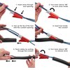 Electriduct Wire Loom Insertion Tool Set for 3/8" to 2" Conduit Sleeving Installation