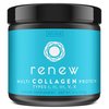 WellPath Renew Multi Collagen Protein Powder - 5 Types of Collagen - Hydrolyzed Grass-Fed Bovine, Marine, & Chicken Collagen Peptides - Type I, II, III, V, and X - Keto Friendly Supplement, 11 oz