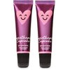 Bath and Body Works 2 Pack Sweetheart Cupcake Pink Shimmer Lip Gloss .47 Oz.
