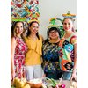 12 PCS Colorful Patterned Cardboard Sombrero Hats, Fiesta Headbands for Mexican Theme Celebration Party Favors