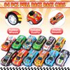 DERTE Pull Back Cars for Kids Mini Car Toys Bulk Metal Race Vehicles Party Favors Goodie Bag Stuffers Classroom Prizes for Boys Girls Toddlers (28)
