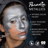 Mehron Makeup Paradise AQ Face & Body Paint 8 Color Palette (Metallic) - Face, Body, SFX Makeup Palette, Special Effects, Face Painting Palette, Theater, Halloween, Parties and Cosplay