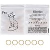 10 Bag Dental Orthodontic Rubber Bands Orthodontic Elastic Orthodontic Supply 3.5 Oz (1/4")