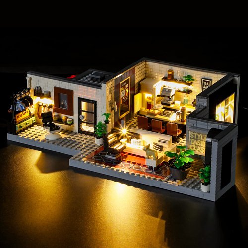 LIGHTAILING Led Light for Lego 10291 Queer Eye The Fab 5 Loft Building Blocks Model - NOT Included The Model Set