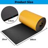 Spurtar Garage Wall Protector 79" x 8" x 1/4" 2 Pack, Waterproof Car Door Protector Self Adhesive EVA Foam Wall Padding, Anti-Collision Protection Garage Parking Aid, Garage Door Protector Black