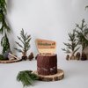 ZAIBIANHAO Let the Adventure Begin Wooden Cake Topper,Natural Adventure Themed Camping Decorations for Baby Shower,Happy Camper Decor,Camping Birthday Party Supplies (camper cake topper)