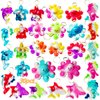 30 Packs Bulk Mini pop Friend Keychain, Birthday Party Favors Children Kids summer Students Prize