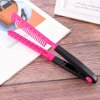 Vctitil Hair Straightener Comb DIY Fashion V Type Salon Hairdressing Washable Hair Styling Comb
