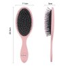 SoPretti Pink Vegan Lush Brush - Men and Womens Hair Brush - Smoothing Hair Brush - Vegan Hair Brush Paddle Brush
