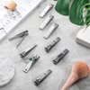Yaomiao 12 Pieces Nail Clipper Set Stainless Steel Nail Cutter Fingernails and Toenail Clipper Cutter for Women Men (Silver)