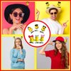 Generic Duck Hair Clip (9 units) - Lightweight, Fun, and Cute Duck Patterned Hairpin for Adults and Children - Wide Range of Applications - Unisex - Set of 9