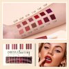 MAEPEOR Matte Liquid Lipstick Set 12PCS Smooth Creamy Velvet Lipstick Long-Lasting Waterproof Smudgeproof Lip Gloss for Women and Girls (Matte, 12PCS-01)