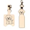Maltese Puppy Hand Sanitizer and/or Lip Balm Holder