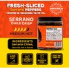 Don Chilio Medium Heat Serrano Mexican Chile Crisp, 5 oz. – Crunchy Sliced Serrano Fried Chili Peppers in Hot Seasoned 100% Olive Oil – Keto-Friendly, Vegan, Gluten Free