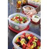 Rubbermaid Easy Find Lids Food Storage Container, 3 Cup, Racer Red