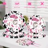 Disco Cowgirl Party Decorations,171Pcs Western Cowgirl Horse Birthday Party Decoration Supplies (16 Guest) with Cowgirl Plates Napkins Forks Tablecloth Cake Topper Fringe Curtain Balloon Banner