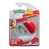 Pokémon Clip ‘N’ Go Squirtle and Poké Ball - Includes 2-Inch Battle Figure and Poké Ball Accessory