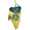 Bonka Bird Toys 950 Foraging Bouquet Toy African Grey Conure. Quality Product Hand Made in The USA.