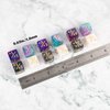 48 Pcs Magic The Gathering Dice Counters MTG Counter Dice Sets Tokens Marbled Buff D6 Dice Accessories Compatible with MTG, CCG, Card Games, 4 Colors