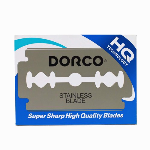 Dorco ST300 Platinum Extra Double Edge Razor Blades - 200 Count | Father's Day Gifts