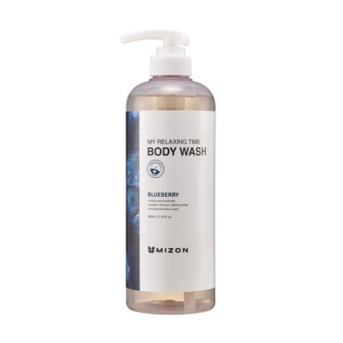 MIZON BLUEBERRY Body Wash, Nourish, Moisture, Soft Skin, Soothe Skin, Long-Lasting Nourishment, Deep Moisture (27 oz)