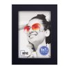 RPJC 5x7 inch Picture Frame Made of Solid Wood High Definition Glass for Table Top Display and Wall Mounting Photo Frame Black