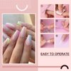 AORAEM Square Nail Tips 600 PCS Artificial Full Cover Nail Tips Soft Clear Nail Tips 12 Sizes Acrylic Medium Square Press on Nails Tapered Square False Nails with Box for Home DIY Nail Salon
