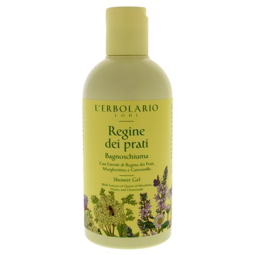 L'Erbolario Queen of the Meadows Shower Gel - Body Wash Gently Caresses and Cleanses Your Skin - Perfumed and Relaxing Body Foam - Scented Shower Gel - Refreshing and Invigorating Bath Gel - 8.4 oz