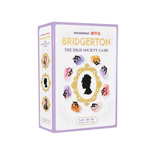 Bridgerton The High Society Board Game - Strategy Game Based on The Hit Netflix TV Series, Fun Game for Adult Game Night, Ages 16+, 3-6 Players, 30 Minute Playtime, Made by Mixlore