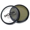 Pro Face & Body Paint Cake Pots by Moon Creations - Army Green - Professional Water Based Face Paint Makeup for Adults, Kids - 1.26oz
