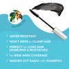RED by Kiss Quick Cover Root Touch Up Rescue, Mascara Natural Water-Resistant Temporary Gray Concealer Cover Up Brush for Hair Mustache & Beard (Dark Brown) (2Pcs)