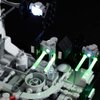 Kyglaring LED Lighting Kit Only Lights Set Designed for Lego Star Wars Death Star Trench Run Diorama 75329 Model Building Kit - Without Lego Set (Standard Version)