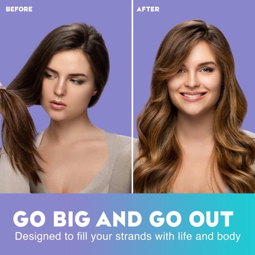 OGX Biotin & Collagen Extra Strength Volumizing Shampoo for Thicker, Fuller Hair, 25.4 fl oz