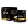 24k Organics Argan Oil Hair Mask - Deep Conditioner and Hair Moisturizer, Repair Dry, Damaged or Color Treated Hair