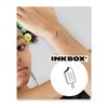 Inkbox Temporary Tattoos, Semi-Permanent Tattoo, One Premium Easy Long Lasting, Water-Resistant Temp Tattoo with For Now Ink - Lasts 1-2 Weeks, Ice Pop, 2 x 2 in