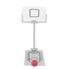 Yosoo Mini Basketball Machine, Decorating Miniature Office Desk Decorations Basketball Hoop Toy Board Game for Basketball Lovers